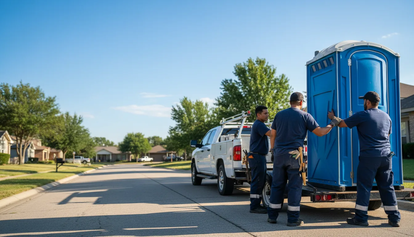 Portable Toilet Rental in Clontarf, MN near me